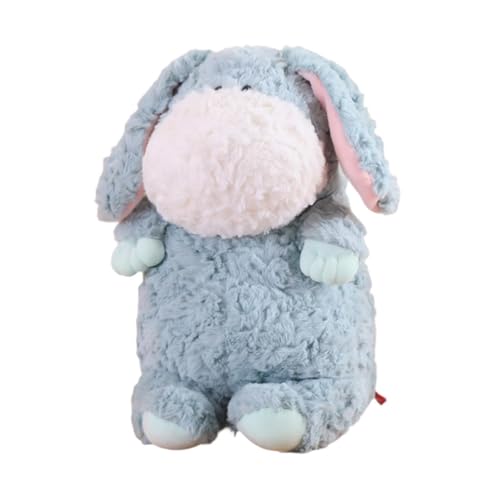 Folpus Stofftier Plüschtier Kissen Puppe Weiche Cartoon Baby Schlafen Spielzeug Schlafenszeit Schlafen für Ferienhaus Wohnzimmer Tischdekoration, Esel Folpus Stofftier Plüschtier Kissen Puppe Weiche Cartoon Baby Schlafen Spielzeug Schlafenszeit Schlafen für Ferienhaus Wohnzimmer Tischdekoration, Esel von Folpus