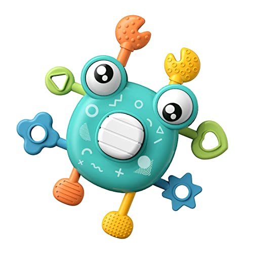Folpus Tierfigur Spielzeug - Sensorisches Lernspielzeug für 1-jährige Kleinkinder, Blau von Folpus