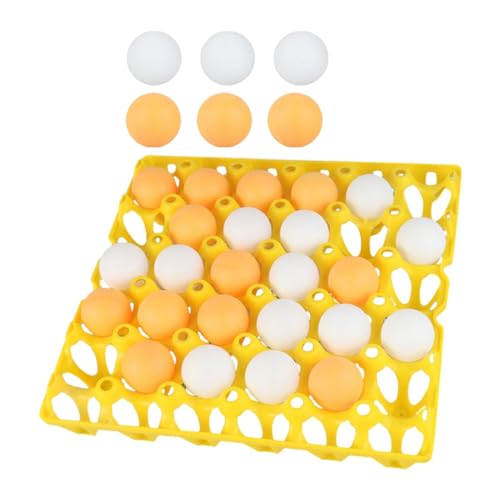 Folpus Tischspringendes Ballspielzeug, Familienpartyspiele, Tischspiel für den Urlaub, Gelbe Tafel von Folpus
