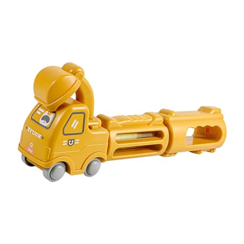 Folpus Wassersauger, Sommerspielzeug, lustiges Wasserspritzgerät, Baby-Wasserwerkzeug für Spielstrand, Alter 4–6, technisches Fahrzeug, Gelb von Folpus