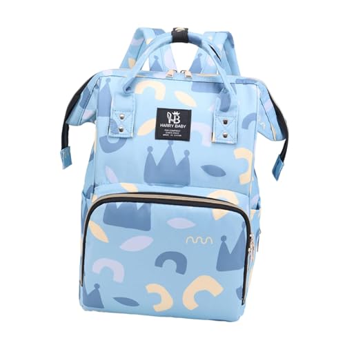 Folpus Wickeltasche, Rucksack, Mama-Rucksack, modischer Druck, Essentials-Organizer, Wickeltasche für Frauen, Mama und Papa, Folpus Wickeltasche, Rucksack, Mama-Rucksack, modischer Druck, Essentials-Organizer, Wickeltasche für Frauen, Mama und Papa, von Folpus