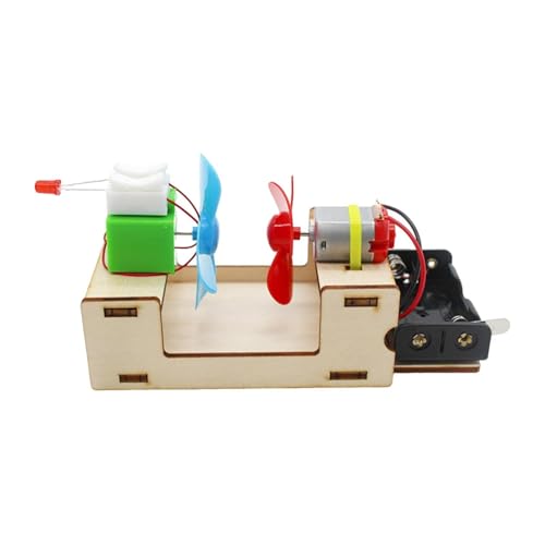 Folpus Wind-zu-Strom-Umwandlungssatz, Lernspielzeug, Holzornament, DIY-Wissenschaftsexperimentiersatz Folpus Wind-zu-Strom-Umwandlungssatz, Lernspielzeug, Holzornament, DIY-Wissenschaftsexperimentiersatz von Folpus
