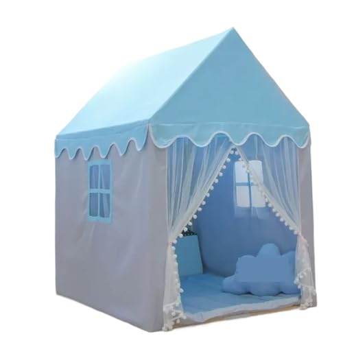 Spielzelte 120 * 80 * 70CM Kinder Spielen Zelt Indoor Outdoor Spielhaus Klapp Decor Spielzeug(Blue) von FonHNDG