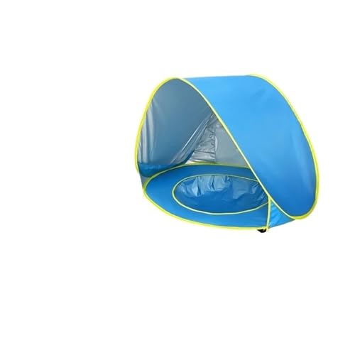 Spielzelte Babyzelt mit Pool, Pop-Up, tragbarer Schattenpool, Kinderzelt im Freien, Spaß-Spielzelt(Blue) von FonHNDG