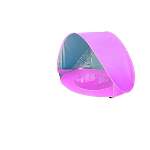 Spielzelte Babyzelt mit Pool, Pop-Up, tragbarer Schattenpool, Kinderzelt im Freien, Spaß-Spielzelt(Pink) von FonHNDG