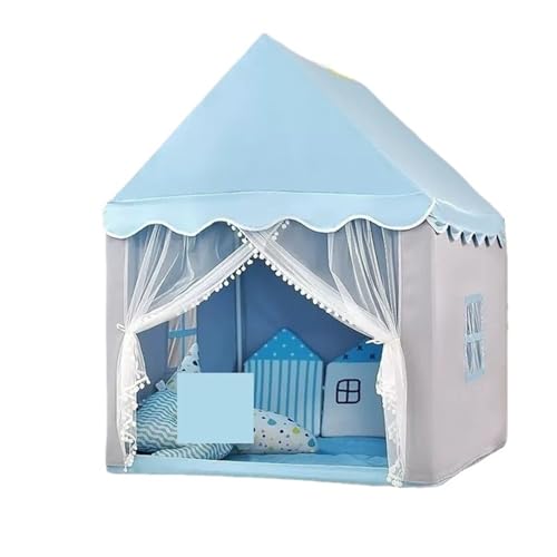 Spielzelte Großes Kinderspielzeugzelt, faltbares Spielhaus, Kinderzimmerdekoration(Blue) von FonHNDG