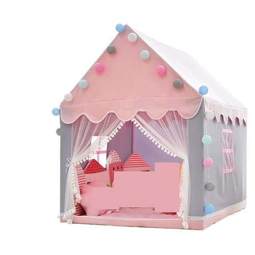 Spielzelte Großes Kinderspielzeugzelt, faltbares Spielhaus, Kinderzimmerdekoration(Pink) von FonHNDG