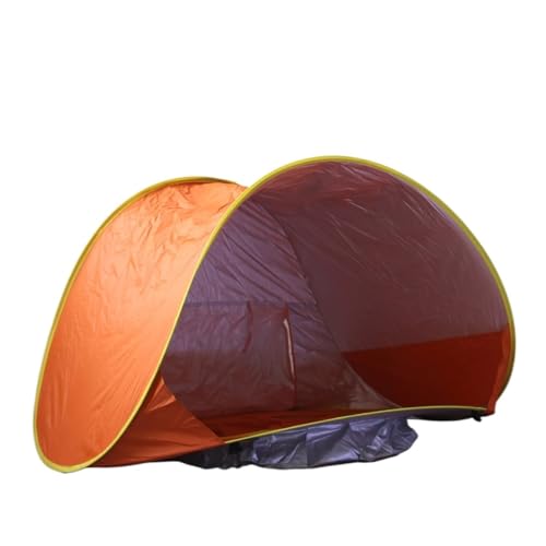 Spielzelte Großes faltbares Kinder-Strandspielzelt mit Wasserbecken, einfach aufzubauen, tragbar for den Außenbereich(Orange) von FonHNDG