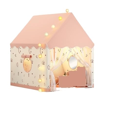 Spielzelte Kinderspielhauszelte Indoor Outdoor Klappspielzelt Dekor for Kinder(Pink) von FonHNDG