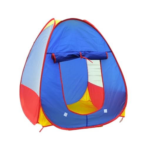 Spielzelte Kinderzelt mit Farbblockierung for Jungen und Mädchen for Spielen, praktisches Klapphaus von FonHNDG