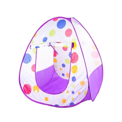 Spielzelte Pop-Up-Spielzelt for Kinder, Indoor- und Outdoor-Zelthausspielzeug, (Purple) von FonHNDG