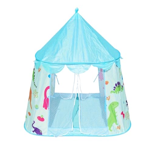 Spielzelte Spielzelt, tragbares Kinder-Spielhaus for drinnen und draußen, mit Aufbewahrungstasche for Jungen Mädchen(Blue) von FonHNDG