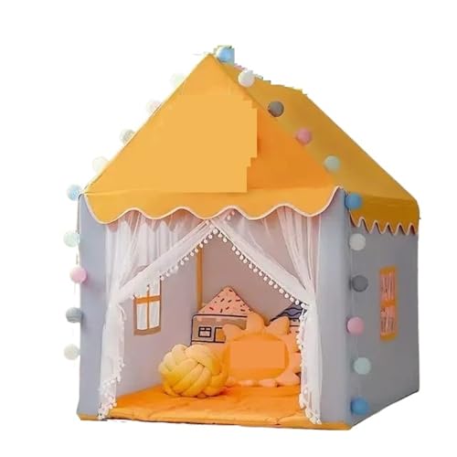 Spielzelte Tragbares Kinderspielzeugzelt, das Kinderzelte zusammenfaltet, Spielhaus, Kinderzimmerdekor(Orange) von FonHNDG