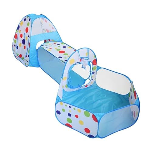 Spielzelte Tragbares Kinderzelt Spielzeug Ball Pool for Kinder Outdoor Pop-up-Zelte(Blue) von FonHNDG