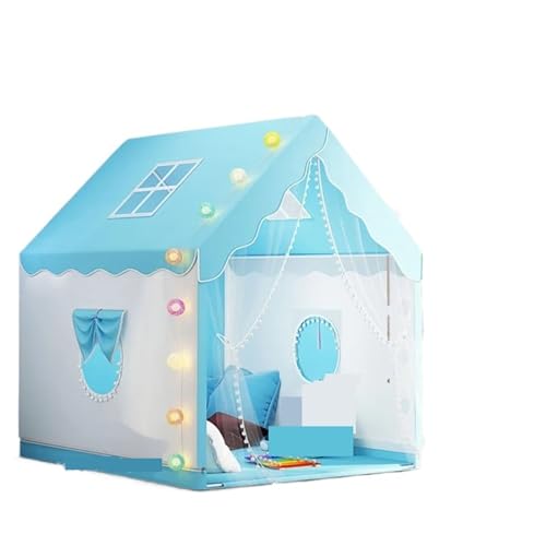 Spielzelte Zelt Spielzeug for Kinder Indoor Folding Multi-use Zelte Spielhaus Zimmer Dekor(Blue) von FonHNDG