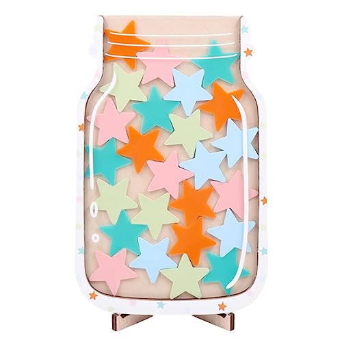 Fonowx Belohnungsglas für Kinder, Sterne Belohnungsglas, Motivierende Belohnungsgläser, Belohnungsglas für Gutes Benehmen, für Jungen Mädchen Schüler Kindergarten Fonowx Belohnungsglas für Kinder, Sterne Belohnungsglas, Motivierende Belohnungsgläser, Belohnungsglas für Gutes Benehmen, für Jungen Mädchen Schüler Kindergarten von Fonowx