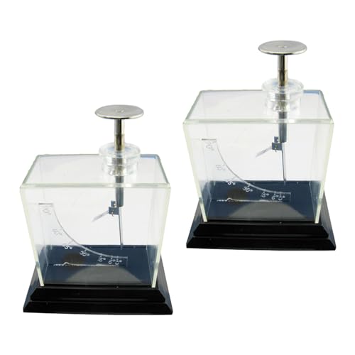 Fonowx Blatt-Elektroskop, Physik-Experiment, Folien-Elektroskop, Elektrometer für, elektrisches Lehrinstrument, Physik-Gadgets Fonowx Blatt-Elektroskop, Physik-Experiment, Folien-Elektroskop, Elektrometer für, elektrisches Lehrinstrument, Physik-Gadgets von Fonowx