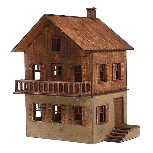 Fonowx DIY Holzhaus Haus zusammenbauen 1/72 Modelle Haus Fonowx DIY Holzhaus Haus zusammenbauen 1/72 Modelle Haus von Fonowx
