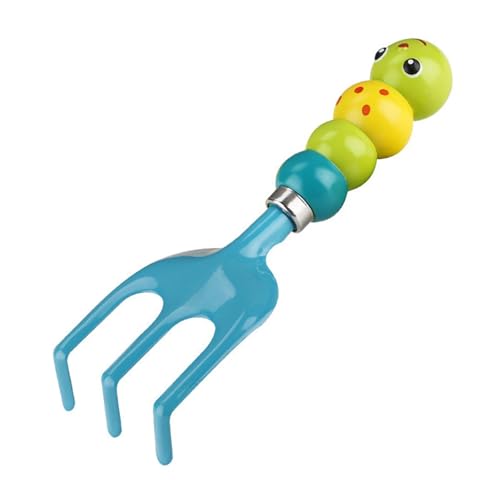Fonowx Kleiner Gartenrechen für Kinder, für Kinder, Griff in Tierform, Praktisch, rutschfest Fonowx Kleiner Gartenrechen für Kinder, für Kinder, Griff in Tierform, Praktisch, rutschfest von Fonowx