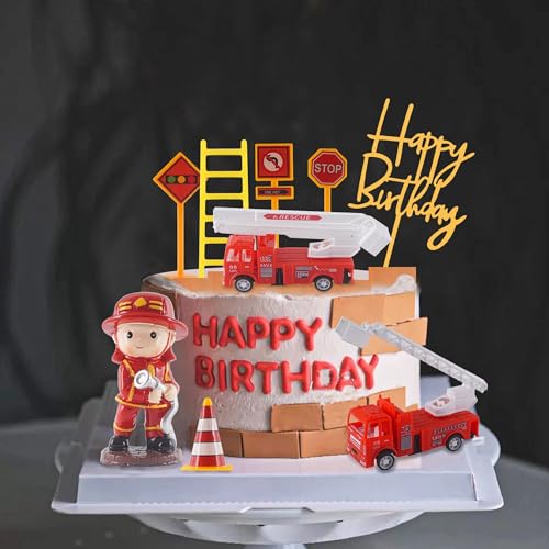 Fonyiunce Feuerwehrmann Kuchendeko, Feuerwehrmann Figuren, Feuerwehrmann Geburtstag Deko, FeuerwehrmäNner Cupcake Deko, Feuerwehrman, für Geburtstag Party Dekor Fonyiunce Feuerwehrmann Kuchendeko, Feuerwehrmann Figuren, Feuerwehrmann Geburtstag Deko, FeuerwehrmäNner Cupcake Deko, Feuerwehrman, für Geburtstag Party Dekor von Fonyiunce