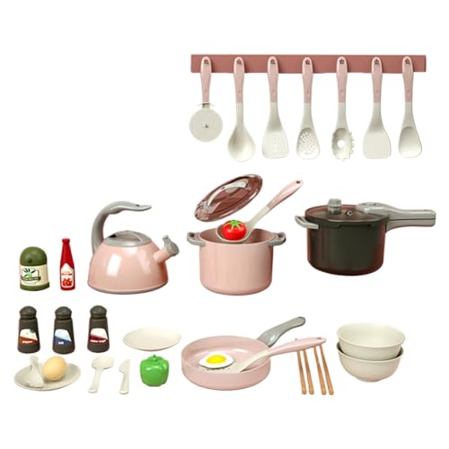 Foollusiie DIY Rollenspiel-Simulation Rollenspiel-Haus Gemüse Schneiden Kochspiel-Set Kindererleuchtung Spaß Spielzeug Rosa Foollusiie DIY Rollenspiel-Simulation Rollenspiel-Haus Gemüse Schneiden Kochspiel-Set Kindererleuchtung Spaß Spielzeug Rosa von Foollusiie