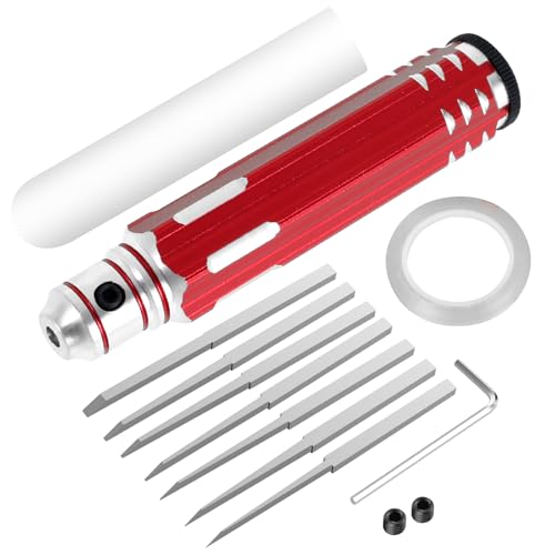 Foppla Prime Model Sciber Kit Harz geschnitztes Schriftzeilenwerkzeug mit 7 Größen Blättern 0,1/0,2/0,4/0,6/0,8/1,0/2,0 mm Leichtes Hobby -Schneidwerkzeug -Schleifwerkzeughandwerk für Schneidwerkzeuge Foppla Prime Model Sciber Kit Harz geschnitztes Schriftzeilenwerkzeug mit 7 Größen Blättern 0,1/0,2/0,4/0,6/0,8/1,0/2,0 mm Leichtes Hobby -Schneidwerkzeug -Schleifwerkzeughandwerk für Schneidwerkzeuge von Foppla