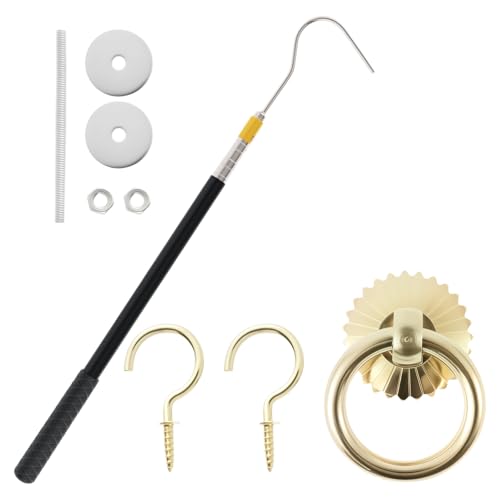 Foppla QUGUOMAO Dachboden Leiter Pulldown Haken Edelstahl Dachboden Down Haken Teile Effiziente praktische Dachleiter Pull Kit Schnelle Montage Dachboden Leiter Pulldown Haken geeignet für Loft FZ Foppla QUGUOMAO Dachboden Leiter Pulldown Haken Edelstahl Dachboden Down Haken Teile Effiziente praktische Dachleiter Pull Kit Schnelle Montage Dachboden Leiter Pulldown Haken geeignet für Loft FZ von Foppla