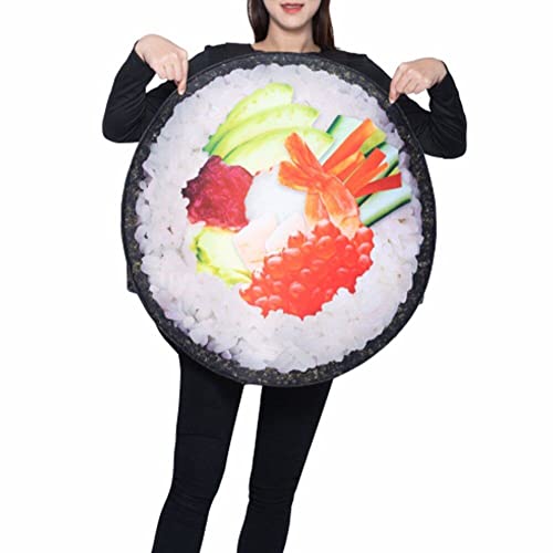 Fopytu Sushi Roll Kostüm Asian Japanisches Essen Kostüm Für Männer Männer Halloween Dress Party Cosplay Kostüme Für Erwachsene von Fopytu