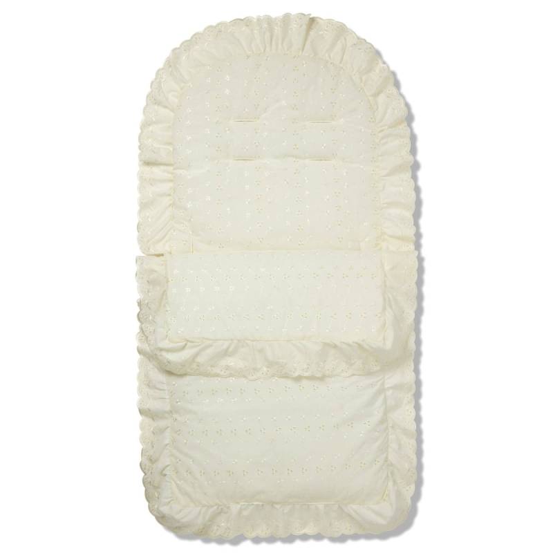 Universeller Fußsack mit Lochstickerei für Kinderwagen / Kuschelfüße - Passend für alle Kinderwagen / Buggys und Buggys Universeller Fußsack mit Lochstickerei für Kinderwagen / Kuschelfüße - Passend für alle Kinderwagen / Buggys und Buggys von For Your Little One