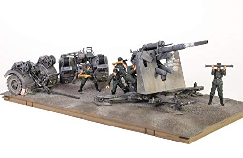 Forces of Valor 1:32 Dt. Flak 36/36 m. Sd. 202 Anhänger - Standmodell, Modellbau, Diorama Modell, Militär Modellbau, FOV-801008A von Forces Of Valor