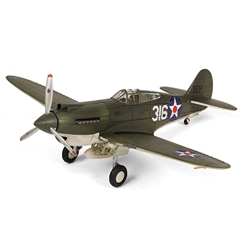 Forces Of Valor 1:72 US Curtiss P-40B Hawk 81A-2 1941 - Standmodell, Modellbau, Diorama Modell, Militär Modellbau, Militär Flugzeug Modell von Forces Of Valor