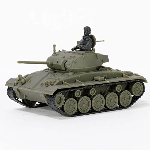 Forces of Valor - U.S. M24 Chaffee 1:72 Modellbausatz 873014A, grün von Forces Of Valor