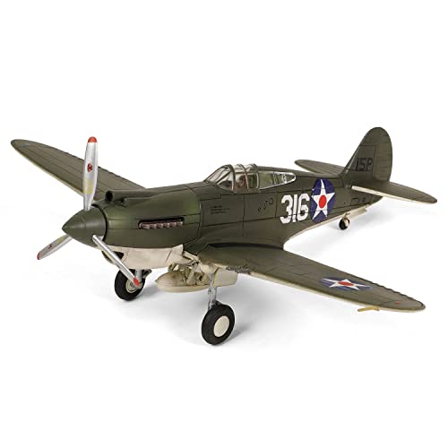 Forces of Valor 1:72 US Curtiss P-40B Hawk 81A-2 1941 - Standmodell, Modellbau, Diorama Modell, Militär Modellbau, Militär Flugzeug Modell von Forces Of Valor