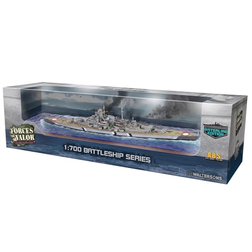 Forces of Valor 1:700 Dt. Schlachts. Bismarck Mai 41 DK. - Standmodell, Modellbau, Diorama Modell, Militär Modellbau, Militär Boot Modell, Schiff Standmodell, Mehrere Farben. von Forces Of Valor