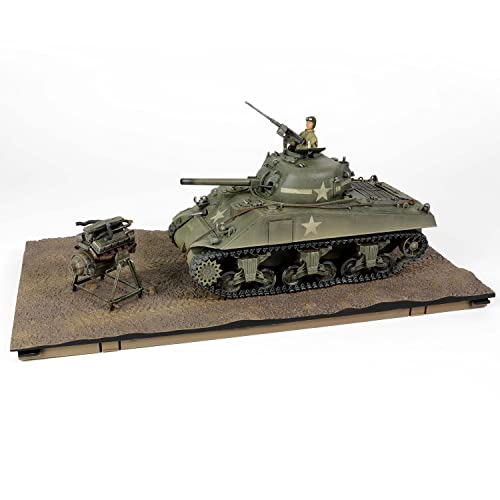 Forces of Valor Waltersons MP-912131A Metal Proud U.S. Army Sherman M4A3 Medium Tank Scale Diecast Military Collectible, Olive Drab, One Size von Forces of Valor Waltersons