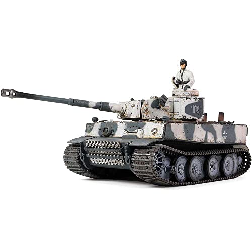 Forces of Valor Waltersons MP-912042B 1/32 Maßstab Tiger I (Erstproduktionsmodell) Heavy Tank Diecast Military Collectible, Winter Snow Camouflage und German Field Grey, 26 von Forces of Valor Waltersons
