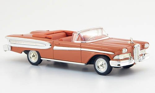Ford Edsel Citation, rose , 1958, Modellauto, Fertigmodell, Yat Ming 1:43 von Ford