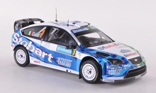 Ford Focus RS 07 WRC, No.7, Stobart, Rally Schweden , 2008, Modellauto, Fertigmodell, IXO 1:43 von Ford