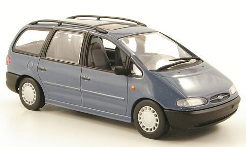 Ford Galaxy MKI, met.-blaugrau, 1995, Modellauto, Fertigmodell, Minichamps 1:43 von Ford