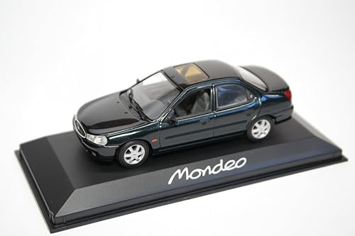Ford Mondeo MKII, met.-dkl.-grün, Stufenheck, 1997, Modellauto, Fertigmodell, Minichamps 1:43 von Ford