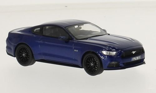Ford Mustang GT, metallic-blau, 2015, Modellauto, Fertigmodell, Norev 1:43 Ford Mustang GT, metallic-blau, 2015, Modellauto, Fertigmodell, Norev 1:43 von Ford
