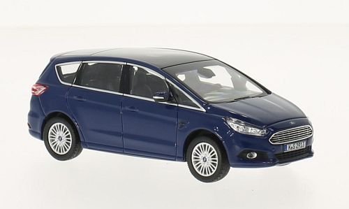 Ford S-Max, blau, 2015, Modellauto, Fertigmodell, Norev 1:43 von Ford