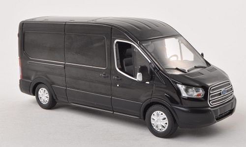 Ford Transit Kasten (V363), schwarz , 2015, Modellauto, Fertigmodell, Greenlight 1:43 von Ford