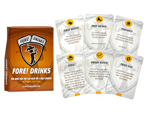 Fore! Drinks On-Course Golfspiel Fore! Drinks On-Course Golfspiel von Fore! Cards