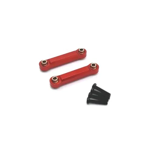 14301 14302 RC -Autolenkerteile Metall Upgrade vorne Fixed Pull kompatibel mit 1 14 -Skalen -RC -Modellen(Red) von ForgeCore