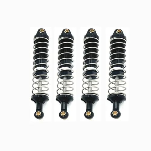 4pcs Metallöl -Stoßdämpferdämpfer für UD1201 UD1202 UD12PRO RC -Auto -Upgrade -Teile für 1 12 -Skala -Modelle, die mit verschiedenen Marken kompatibel sind(Black) von ForgeCore
