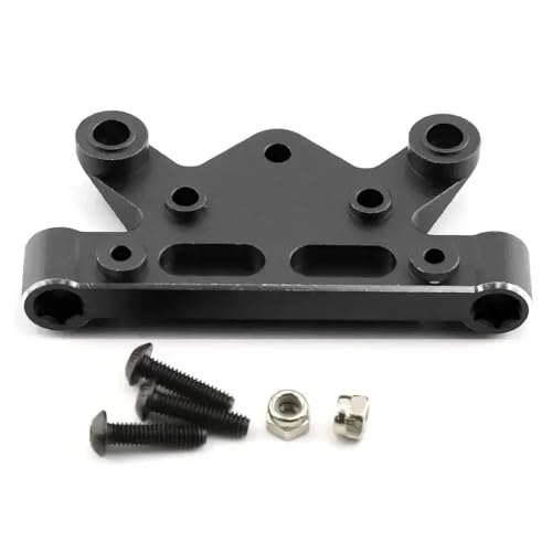 Aluminium -Frontlenkdruckplatte für 1 5 Skala 8S -Fahrzeuge, die mit den Modellen ARA110002 und ARA5810 kompatibel sind(Black) von ForgeCore