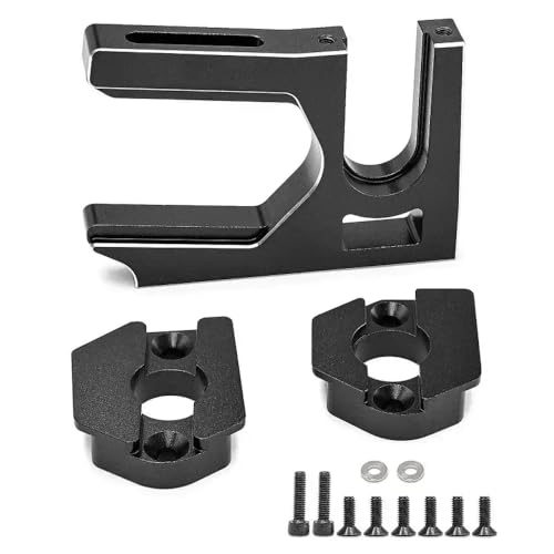 Differential -Upgrade -Teil von Aluminium -Motormotoren für 1 8 -Skala -RC -Autos kompatibel mit ARA320468 ARA320469 Modelle Mojave Verbrechen(Black) von ForgeCore