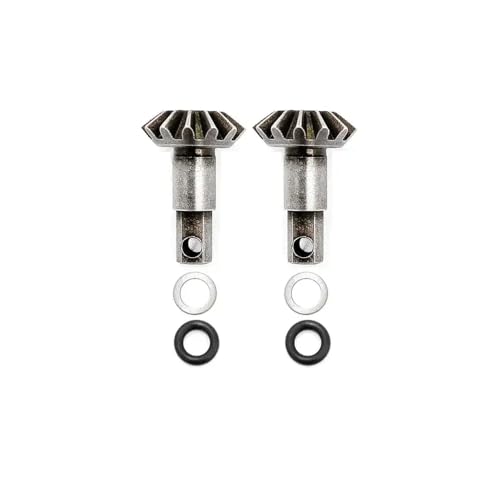 Differentialgetriebe Set kompatibel mit 1 10 -Skala -RC -Auto -Differentialstahlantriebsgetriebe für Big S Raimo Huanqi 1 10 727 HQ727 Modelle(6) von ForgeCore