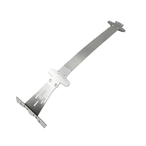 ForgeCore 1/10 1/12 RC-Auto-Ersatzteile 104009 104019 12402-A 12401 12403 12404 Chassis-Verstärkungskomponenten, die mit verschiedenen RC-Models Metall-Upgrade kompatibel sind von ForgeCore